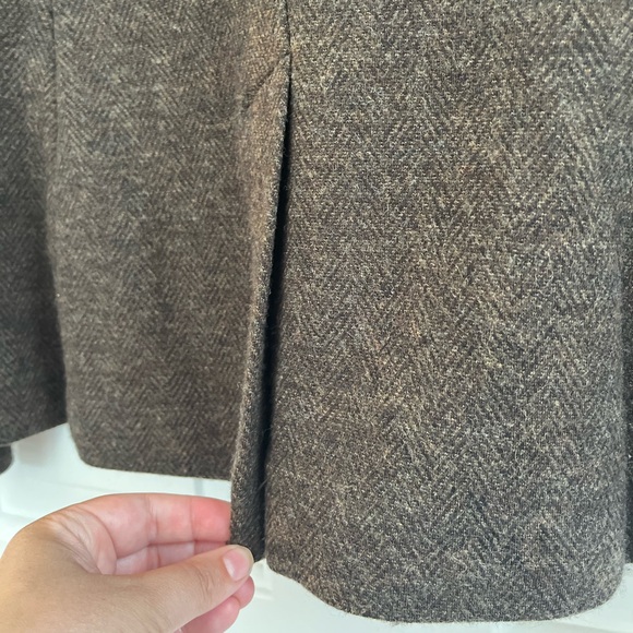 SOLD Polo Ralph Lauren Herringbone Tweed Double Knit Wool Blazer Jacket 4 Green - Picture 10 of 16